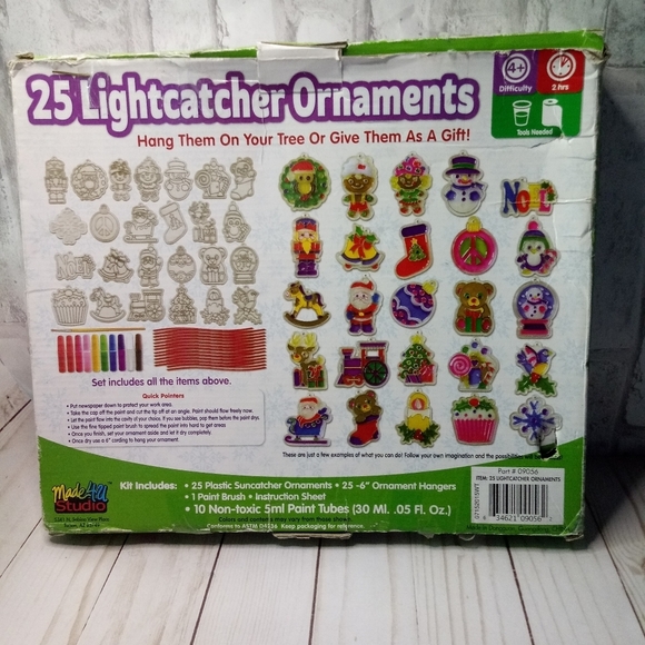 25 Lightcatcher Ornaments Kids Craft Hobby Set - Picture 4 of 10